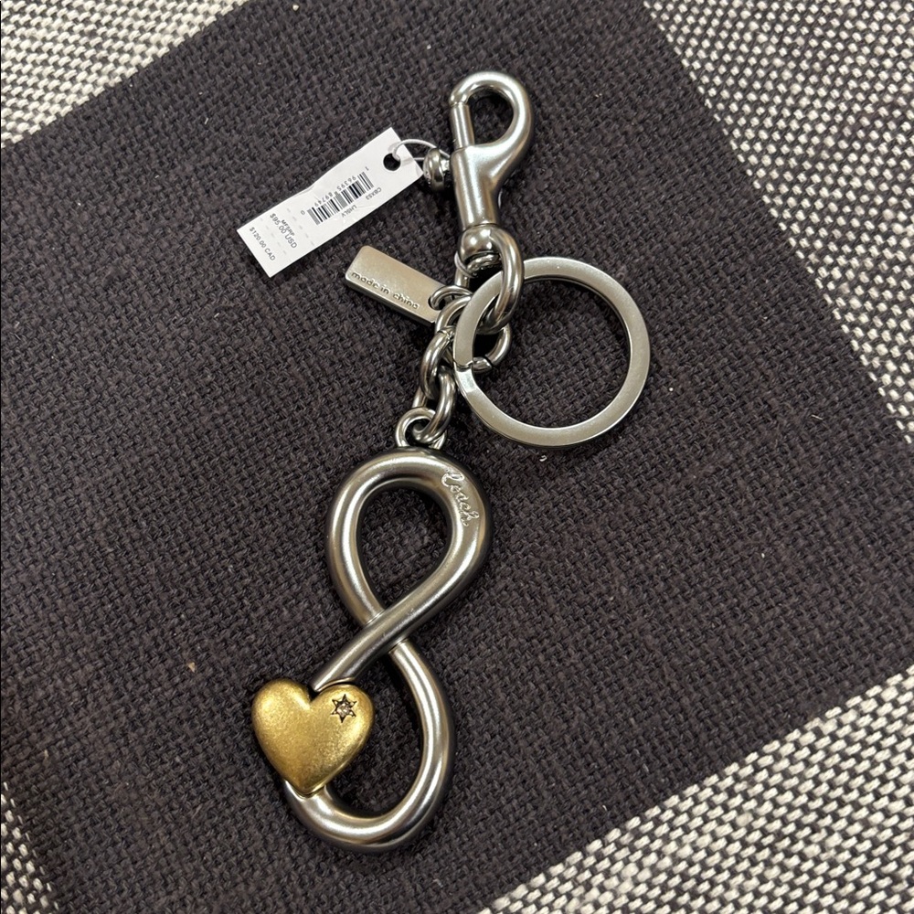 COACH The Summer I Turned Pretty Infinity Bag Charm Never Used